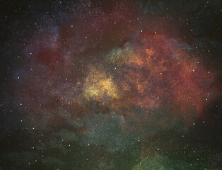 Night sky with stars as background. Universe