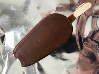 chocolate, food, sweet, ice, isolated, cream, dessert, bar, candy, white, brown, stick, snack, cold, ice cream, ice-cream, frozen, delicious, icecream, milk, dark, tasty, hand, sugar, vanilla