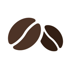 Coffee beans vector icon illustration