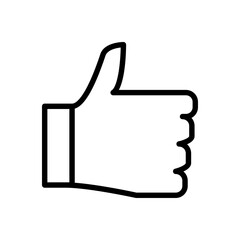 like icon line style vector