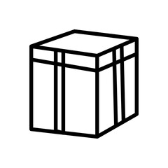 Box, package icon outline style for your design