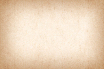 Vintage paper texture background, grunge old retro rustic cardboard clean brown empty blank space page