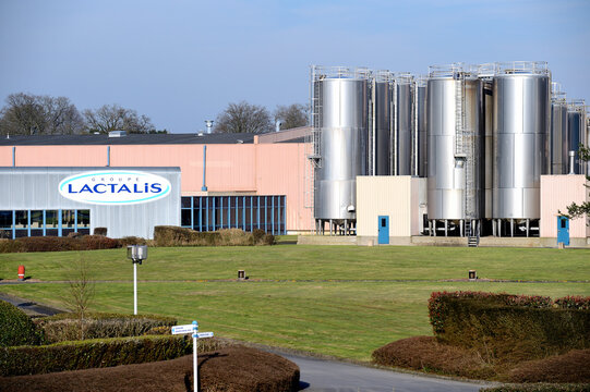Usine Lactalis de Villedieu les Poeles (Manche)