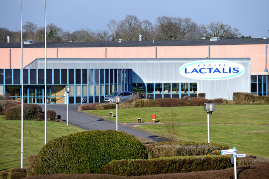 Usine Lactalis de Villedieu les Poeles (Manche)
