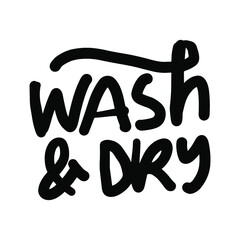 Laundry quotes for your design. Hand lettering