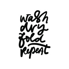Laundry quotes for your design. Hand lettering