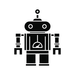 Obraz premium robot icon. bot sign. vector illustration