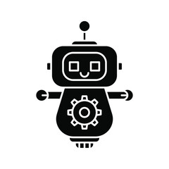 robot icon. bot sign. vector illustration