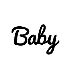 ''Baby'' Lettering