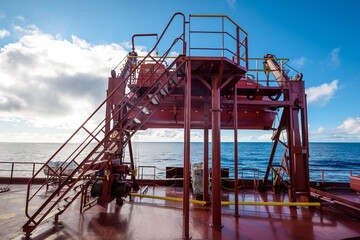 Life boat of crude oil tanker