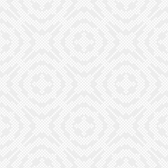 Gray and white geometric seamless squares pattern. Abstract vector pattern of squares. Simple vector illustration. Geometric design for fabric, wallpaper, scrapbooking