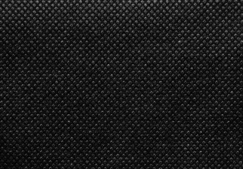 Black texture background of nonwoven fabric
