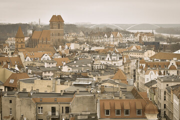 Toruń - panorama miasta