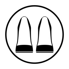 Business Woman Shoes Icon