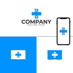 Obraz premium Medical Clothing Logo Design Template