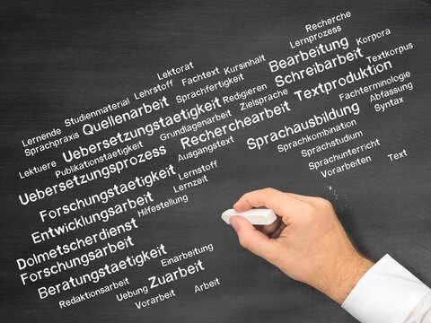 �bersetzungsarbeit