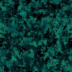 Abstract military or hunting camouflage seamless pattern background