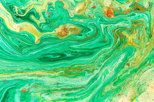 Light Green Marble Imitation Background