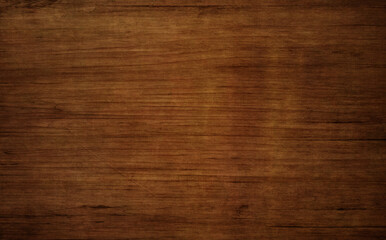 Obraz na płótnie Canvas Old dark wooden background.The surface of brown wood texture