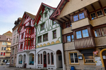 Obraz premium Altstadt Arbon im Kanton Thurgau / Schweiz