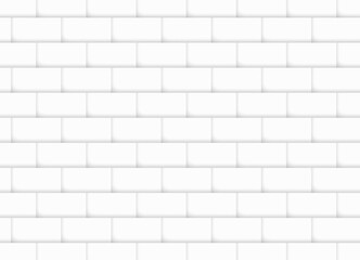 Fototapeta premium 背景素材 白い煉瓦 