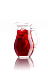 Coctail jug isolated on white