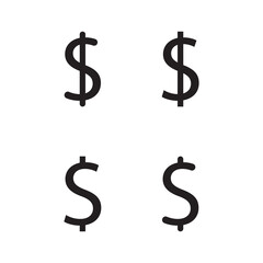 Dollar icon. Money illustration