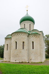 Fototapeta na wymiar Spaso-Preobrazhensky Cathedral. Pereslavl-Zalessky, Yaroslavl region. The Golden Ring of Russia