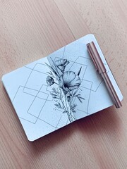 bullet journal dot art © VivElla