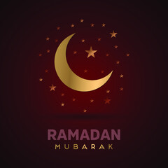 Fototapeta na wymiar Ramadan Kareem greeting background Islamic with patterned and colorful background
