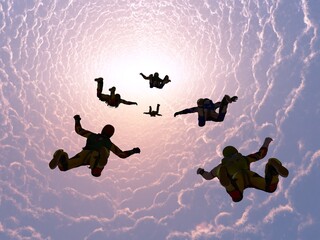 Sport in the sky. © Kovalenko I