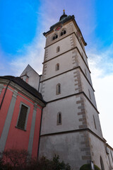 Fototapeta na wymiar Stiftskirche St. Pelagius in Bischofszell im Kanton Thurgau
