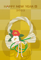 2022 New Year Card Shimenawa
