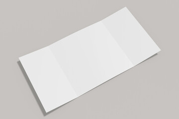 SQUARE GATEFOLD BROCHURE MOCKUP