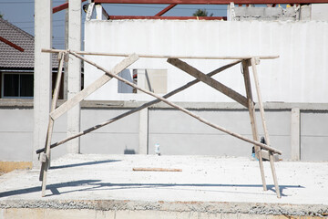 Home structures being constructed of steel and concrete
