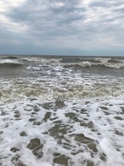 sea, beach, water, ocean, wave, coast, waves, sky, sand, nature, blue, landscape, shore, summer, foam, storm, coastline, rock, horizon, travel, clouds, surf, seascape, vacation, outdoor