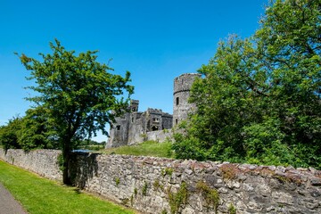 Fototapeta premium Carew castle Pembrokeshire 