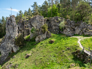 Felsenlandschaft in der Fränkischen Schweiz