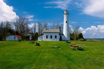 Sturgeon Point Lighthouse, built in 1869