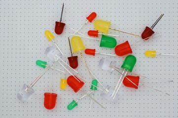 Round multi-colored leds  for appliances