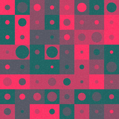 Abstract Geometric Pattern generative computational art illustration