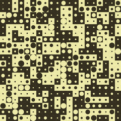 Abstract Geometric Pattern generative computational art illustration