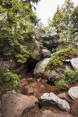 Błędne Skały - Wejście Jaskinia