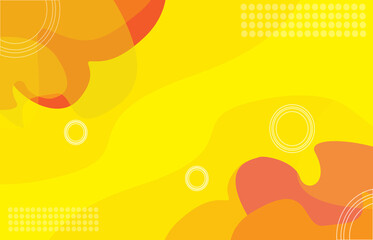 vector illustration of modern future yellow abstract background wallpaper with beam waves