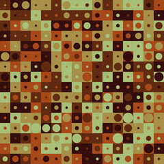Abstract Geometric Pattern generative computational art illustration