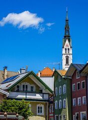 Obraz premium famous old town of Bad Tolz - Bavaria