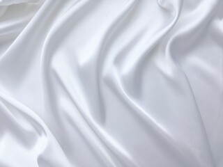 white silk background