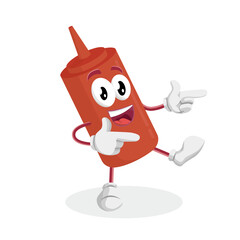 Soft drink Logo Mascot Hi pose
