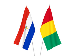 Guinea and Paraguay flags