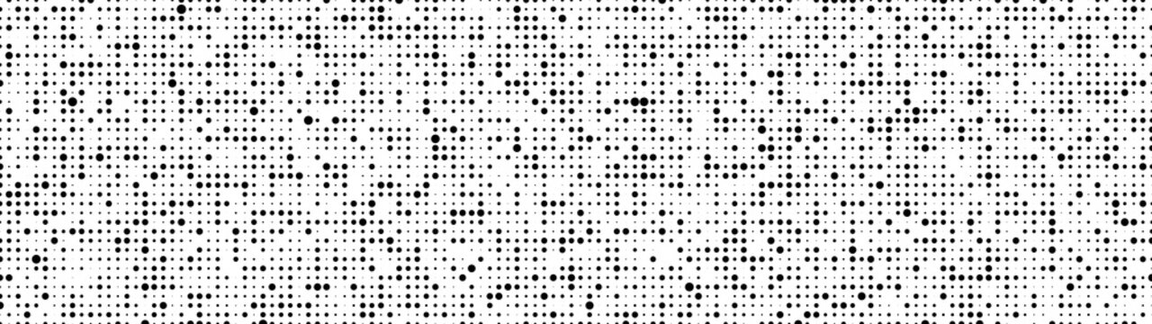 Cybernetic futuristic background. Big data visualization. Virus. Halftones. Matrix glitch. Vector illustration.